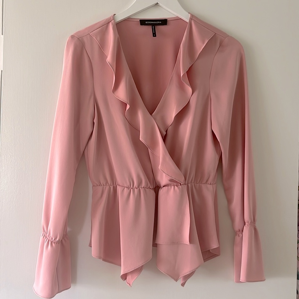BCBG MAXAZRIA Blouse light pink Small